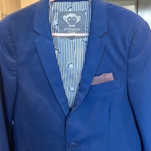 Like new Boys Size 6 Appaman fine tailoring suit.